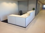 custom reception desk